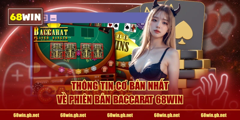 Thông tin cơ bản nhất về phiên bản Baccarat 68WIN